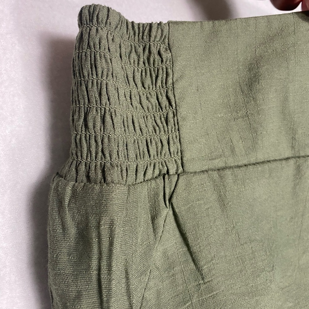 NWT Nanette Lepore Woman Prairie Sage Flowy Pants Size 1X #1287 - Picture 2 of 11